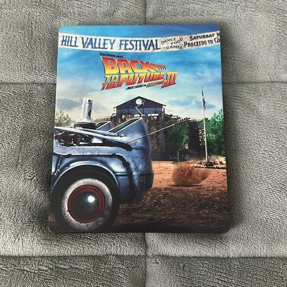 Back to the Future 35th Anniversary Limited Edition Trilogy Steelbook Bluray set